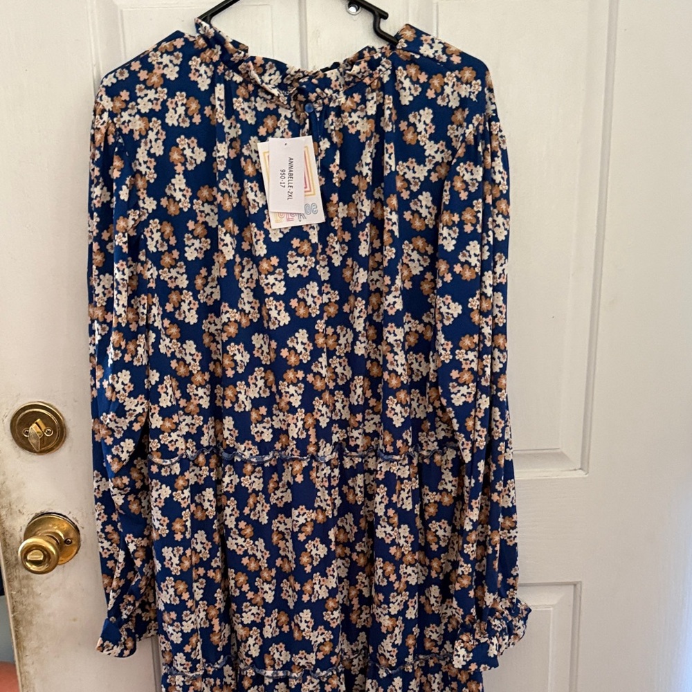 Floral lularoe Long Sleeve Dress